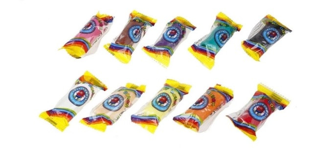 خمیر بازی آریا 10 رنگ سطلی