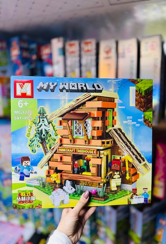 لگو بازی ماینکرافت خونه سازی