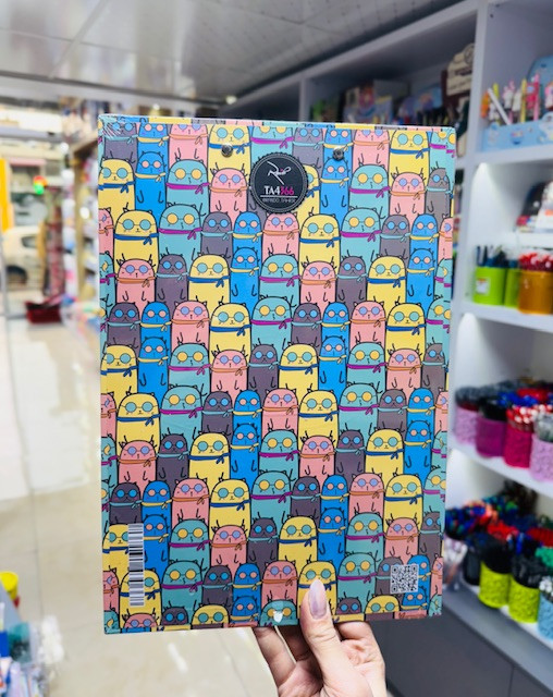 تخته شاسی A4 طرح گربه و عینک