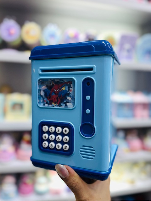 گاوصندوق رمز دار اثرانگشتی طرح مرد عنکبوتی