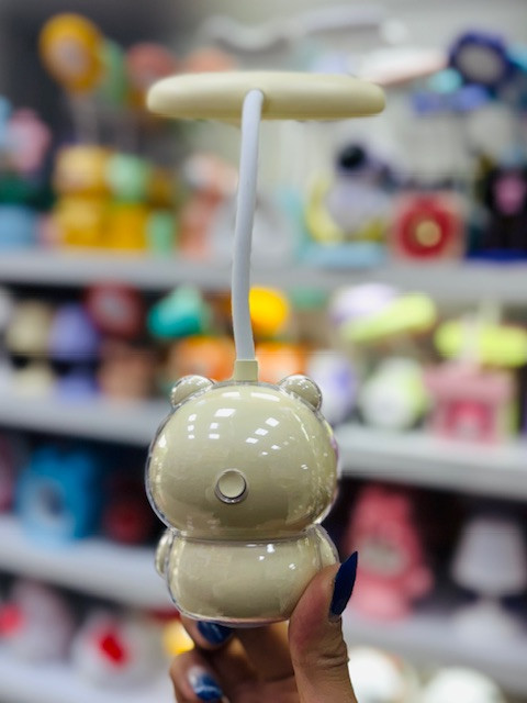 چراغ مطالعه و شب خواب فانتزی طرح پاندا زرد