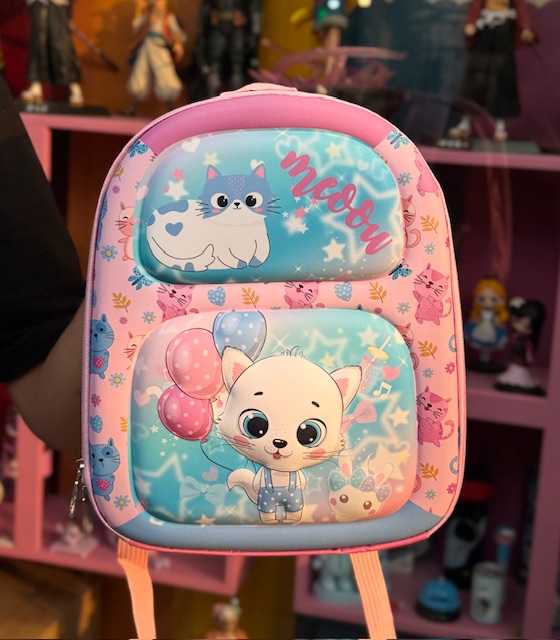 کوله پشتی مهدکودک طرح گربه