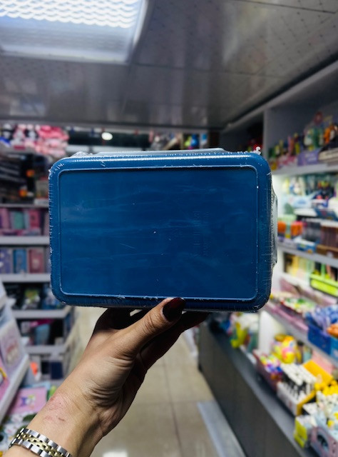 ظرف غذا (لانچ باکس) استیل طرح سینامورل