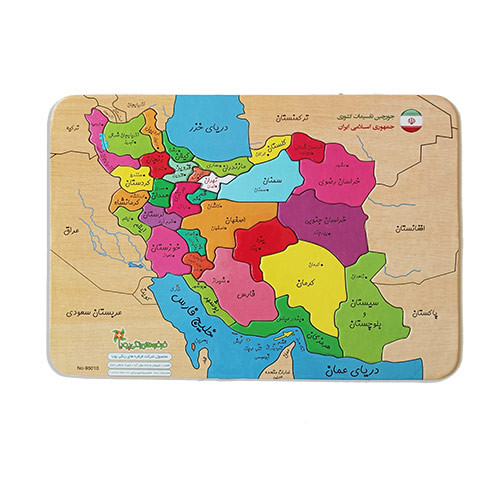 جورچین آموزشی نقشه ایران (اقتصادی)